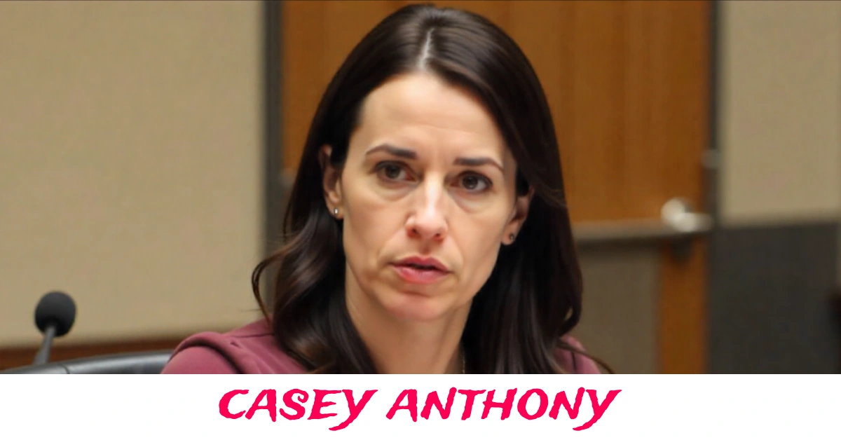 Casey Anthony during Florida trial in courtroom