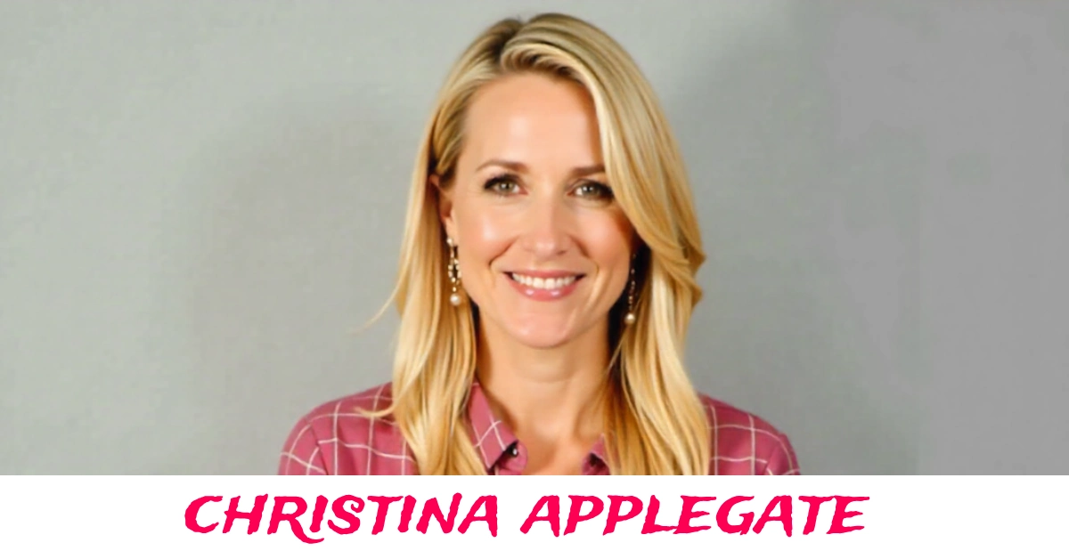 Christina Applegate posing at a Hollywood red carpet event