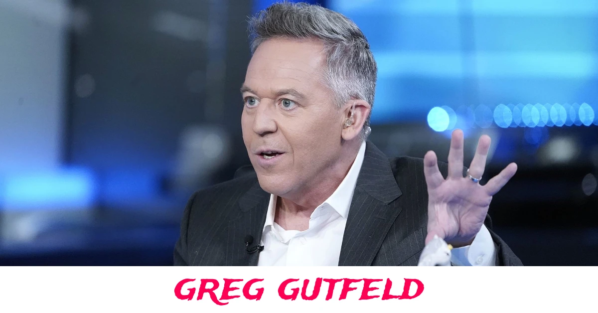 Greg Gutfeld hosting his Fox News political satire show
