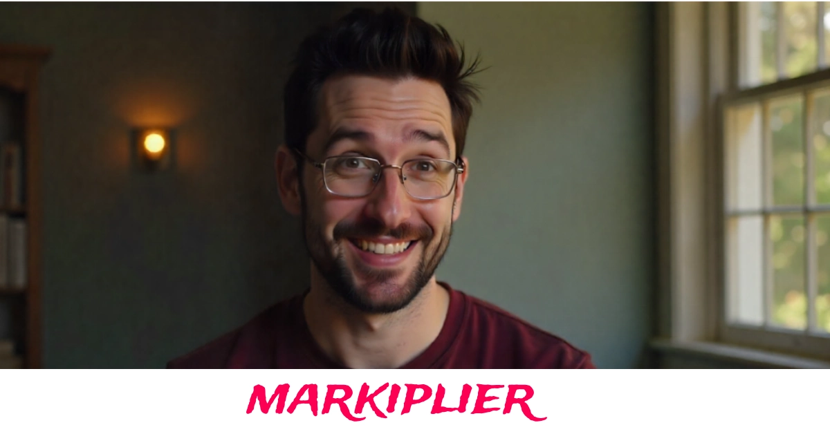 Markiplier gaming content creator in action during Let's Play session