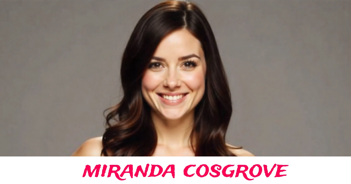 Miranda Cosgrove posing at a Hollywood event.