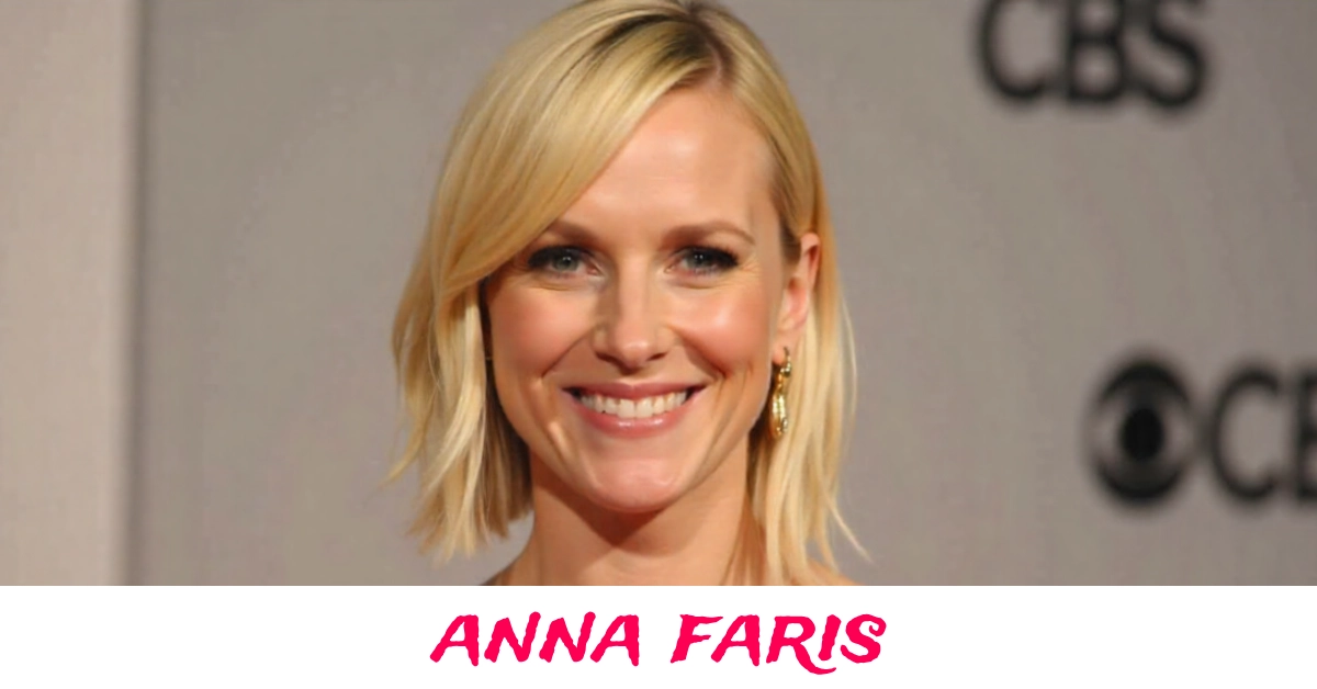 Anna Faris at a Hollywood event, showcasing her elegant red carpet style