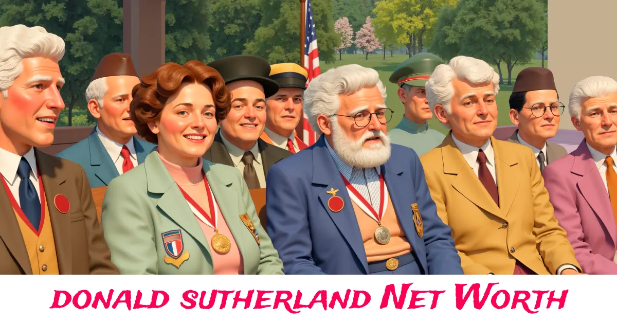 Donald Sutherland portrait highlighting his legacy in film and television