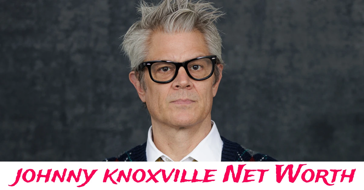 johnny knoxville posing confidently during a public appearance as a renowned American stunt performer