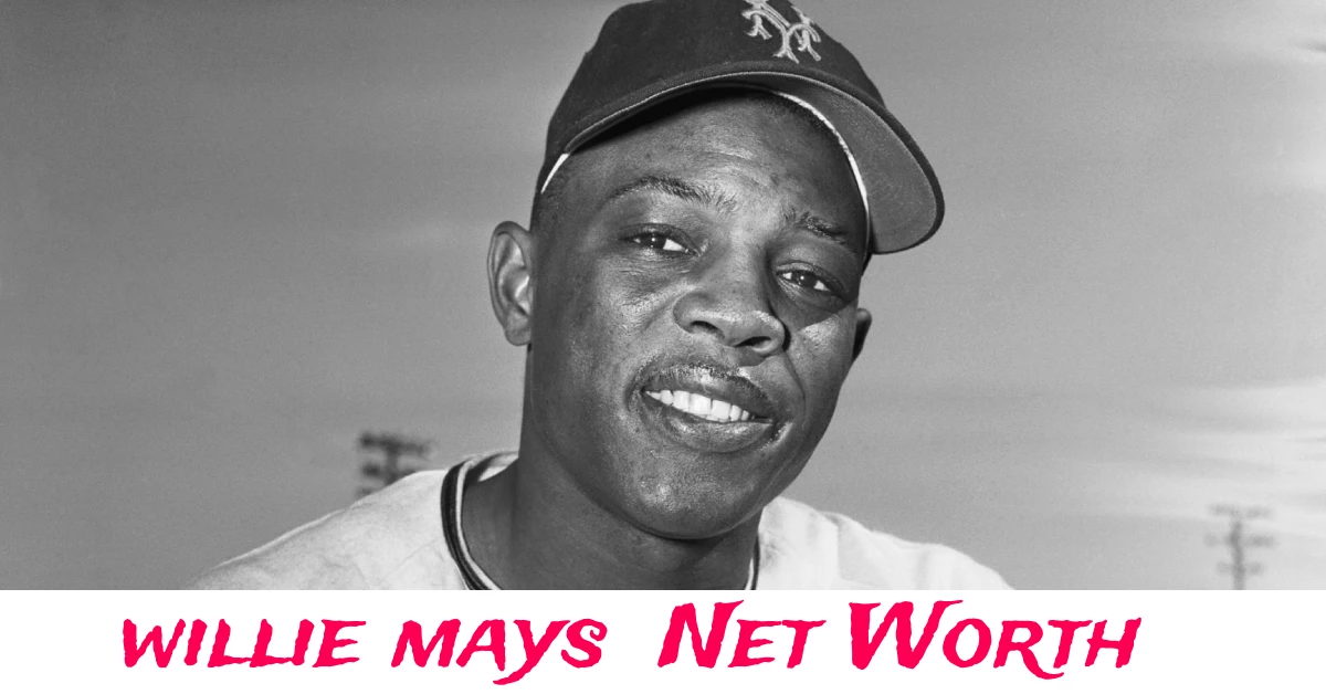 Willie Mays in San Francisco Giants uniform during Major League Baseball career